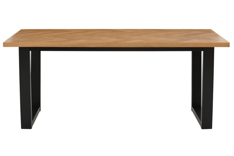 Pozzo Spisebord 180 cm - Natur/Sort - Møbler - Borde - Spisebord og køkkenbord