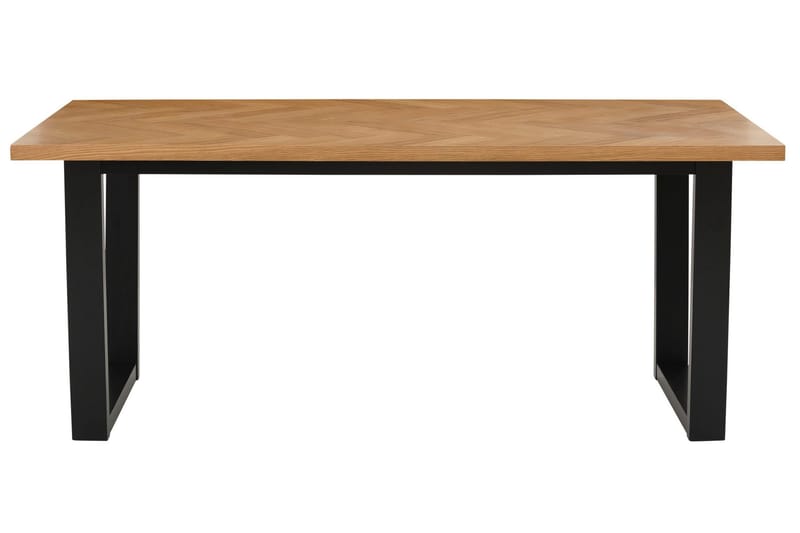 Pozzo Spisebord 180 cm - Natur/Sort - Spisebord og køkkenbord