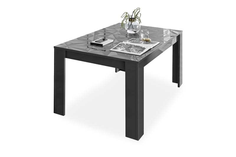 Prisma Spisebord 137+48 grå - Grå - Spisebord og køkkenbord