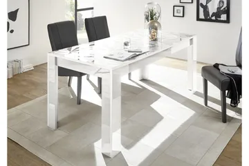 Prisma Spisebord 180 Hvid - Hvid - Møbler - Borde - Spisebord og køkkenbord