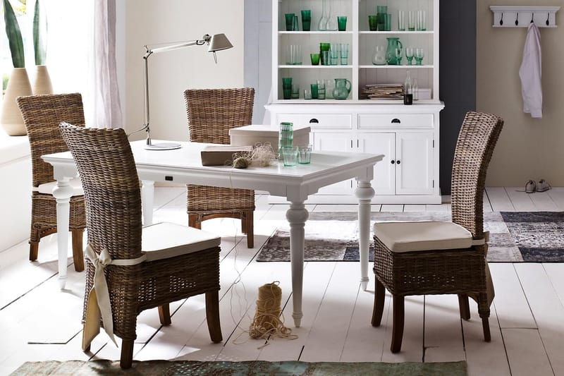 Provence Spisebord 180 cm - Hvid - Spisebord og køkkenbord