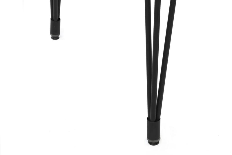 Ramila Spisebord 120 cm - Valnød finér/Sort - Møbler - Borde - Spisebord og køkkenbord