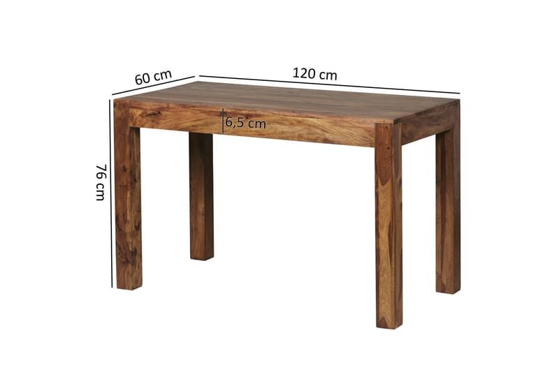 Ranveer Spisebord 120 cm - Træ/natur - Møbler - Borde - Spisebord og køkkenbord