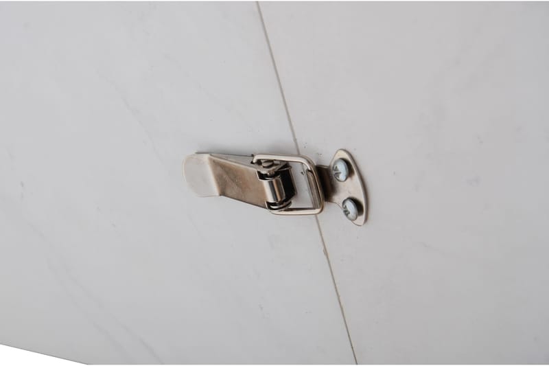 Ratliff Spisebord 120 cm Udvideligt - Marmor/Hvid - Møbler - Borde - Spisebord og køkkenbord