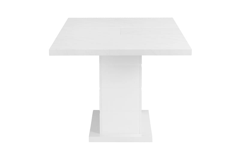 Ratliff Spisebord 120 cm Udvideligt - Marmor/Hvid - Møbler - Borde - Spisebord og køkkenbord
