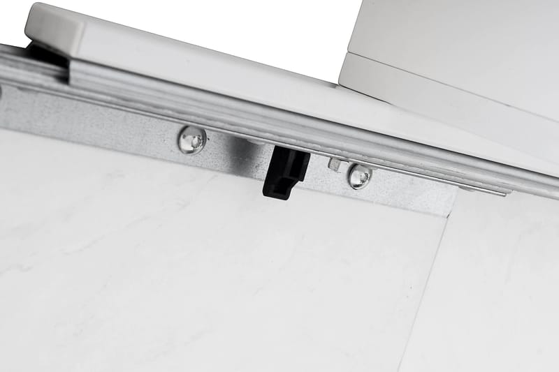 Ratliff Spisebord 120 cm Udvideligt - Marmor/Hvid - Møbler - Borde - Spisebord og køkkenbord
