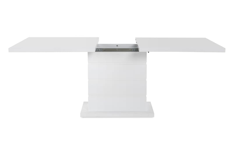 Ratliff Udvideligt Spisebord 160 cm - Hvid - Spisebord og køkkenbord