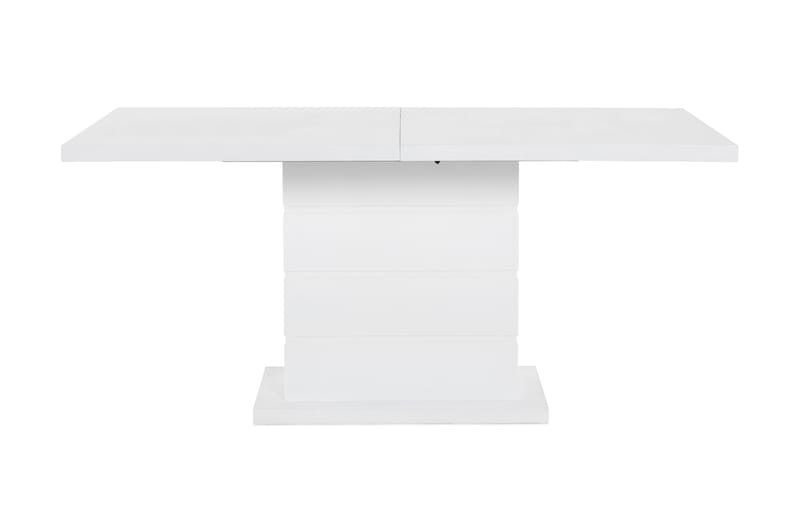 Ratliff Udvideligt Spisebord 160 cm - Hvid - Møbler - Borde - Spisebord og køkkenbord