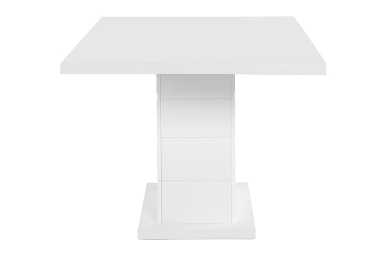 Ratliff Udvideligt Spisebord 160 cm - Hvid - Møbler - Borde - Spisebord og køkkenbord