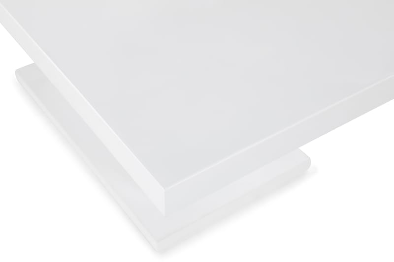 Ratliff Udvideligt Spisebord 160 cm - Hvid - Møbler - Borde - Spisebord og køkkenbord