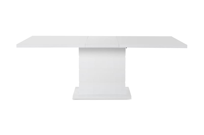Ratliff Udvideligt Spisebord 160 cm - Hvid - Møbler - Borde - Spisebord og køkkenbord