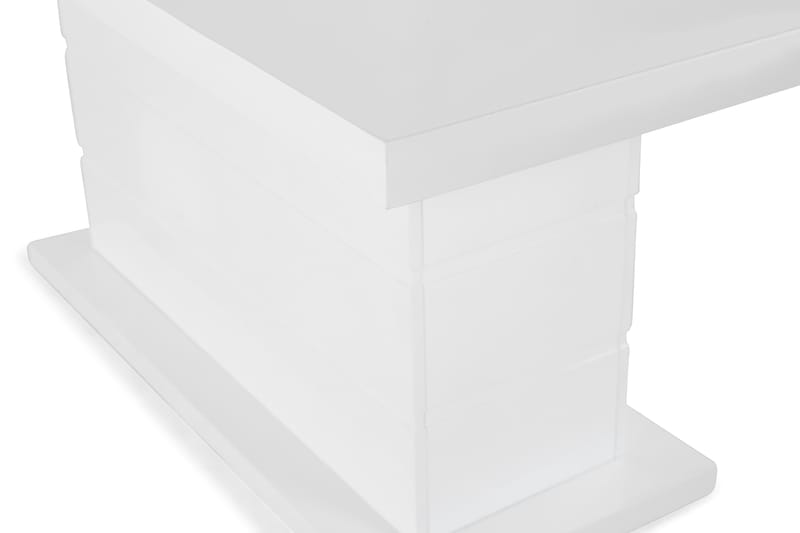 Ratliff Udvideligt Spisebord 180 cm - Hvid - Spisebord og køkkenbord