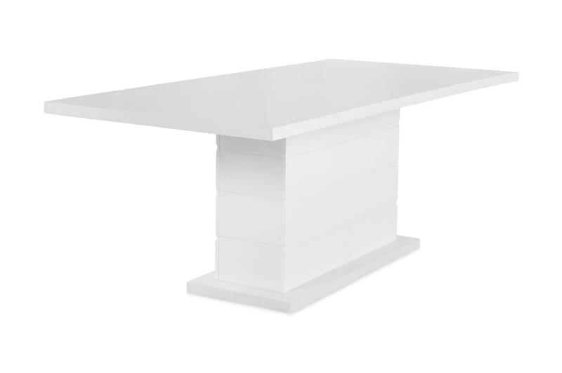 Ratliff Udvideligt Spisebord 200 cm - Hvid - Møbler - Borde - Spisebord og køkkenbord