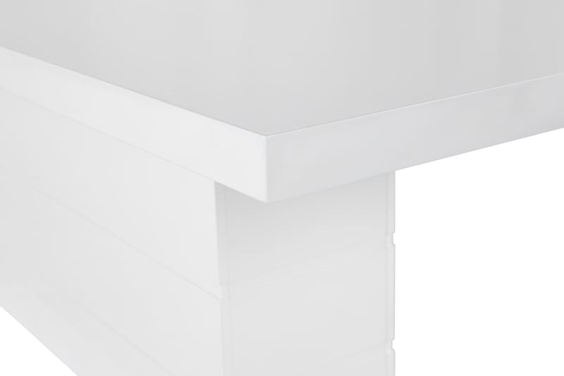 Ratliff Udvideligt Spisebord 200 cm - Hvid - Møbler - Borde - Spisebord og køkkenbord