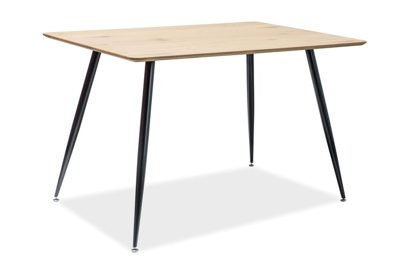 Remusat Spisebord 120 cm - Natur/Sort - Møbler - Borde - Spisebord og køkkenbord