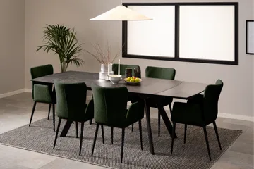 Renuka Spisebord 240x97 cm - Sort - Møbler - Borde - Spisebord og køkkenbord