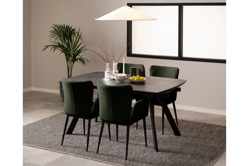 Renuka Spisebord 240x97 cm - Sort - Møbler - Borde - Spisebord og køkkenbord