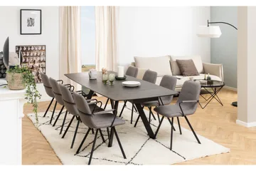 Renuka Spisebord 240x97 cm - Sort - Møbler - Borde - Spisebord og køkkenbord