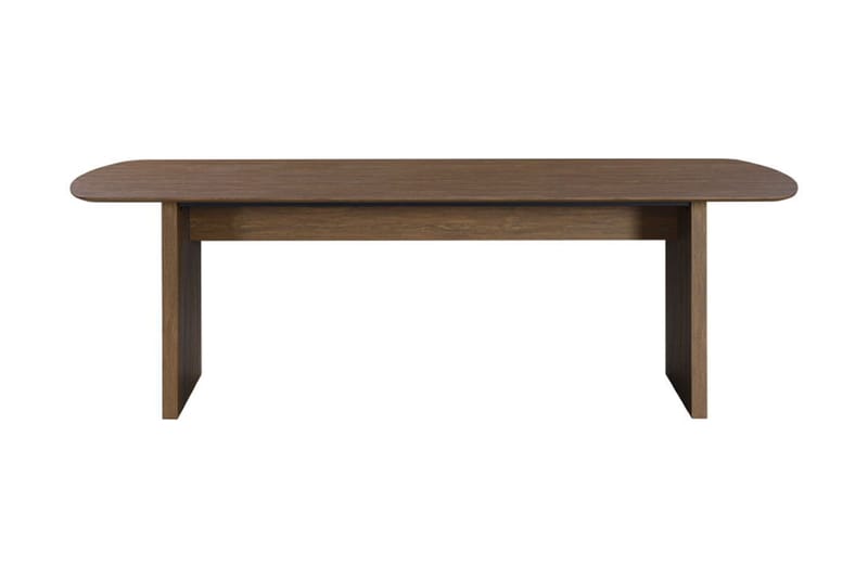 Richeto Ovalt Spisebord Røget Eg 210 cm - Røget eg - Møbler - Borde - Spisebord og køkkenbord