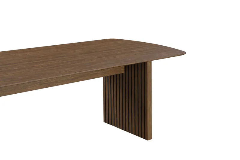 Richeto spisebord røget eg 240 cm - Brun/riflet - Møbler - Borde - Spisebord og køkkenbord