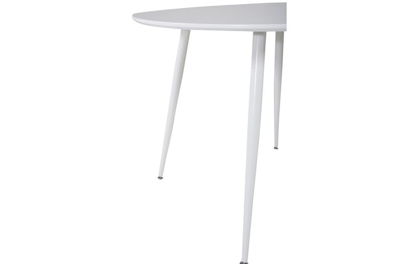 Ridones Spisebord Rundt - Hvid/Hvid - Spisebord og køkkenbord