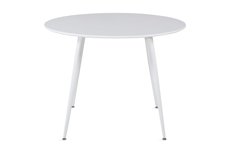 Ridones Spisebord Rundt - Hvid/Hvid - Spisebord og køkkenbord
