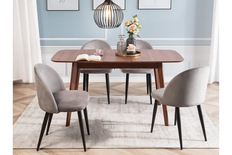Rolman Spisebord Sammenfoldelig 120-150x75 cm - Træ / natur - Møbler - Borde - Spisebord og køkkenbord