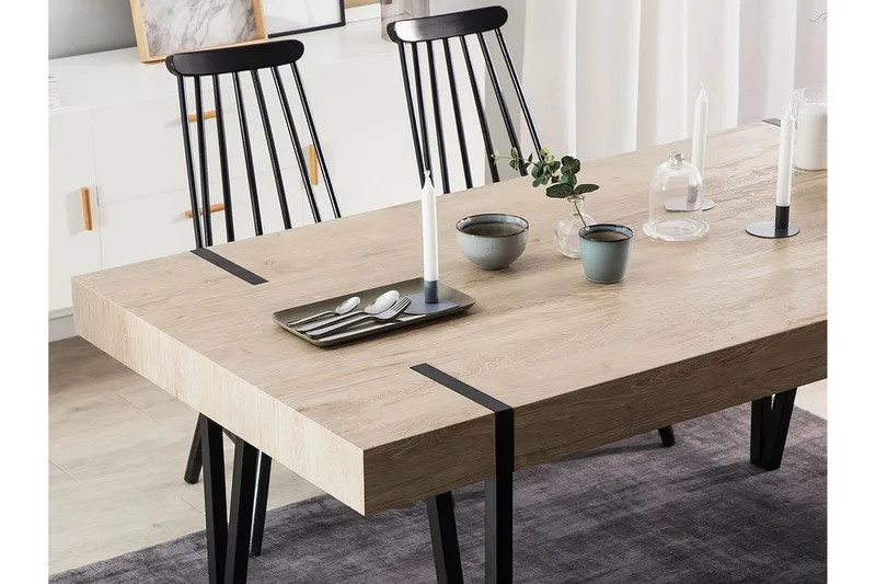 Roundtop Spisebord 150x90 cm - Træ / natur - Møbler - Borde - Spisebord og køkkenbord