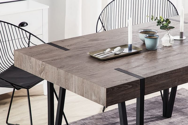 Roundtop Spisebord 150x90 cm - Træ / natur - Spisebord og køkkenbord