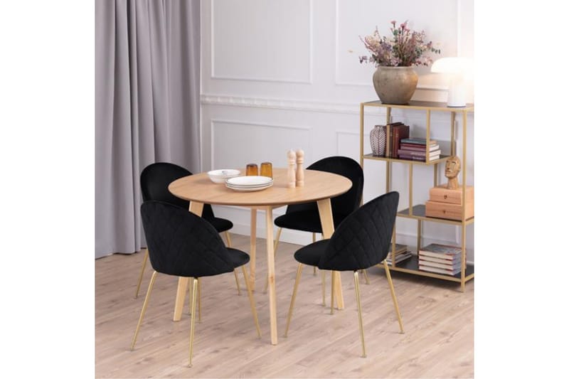 Roxby Matbord 105 cm Ek Ek - Møbler - Borde - Spisebord og køkkenbord