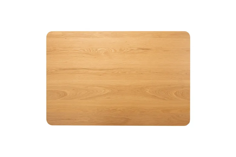 Roxby Matbord 120x80 cm Ek/Svart NO_BRAND Black||Ek - Møbler - Borde - Spisebord og køkkenbord