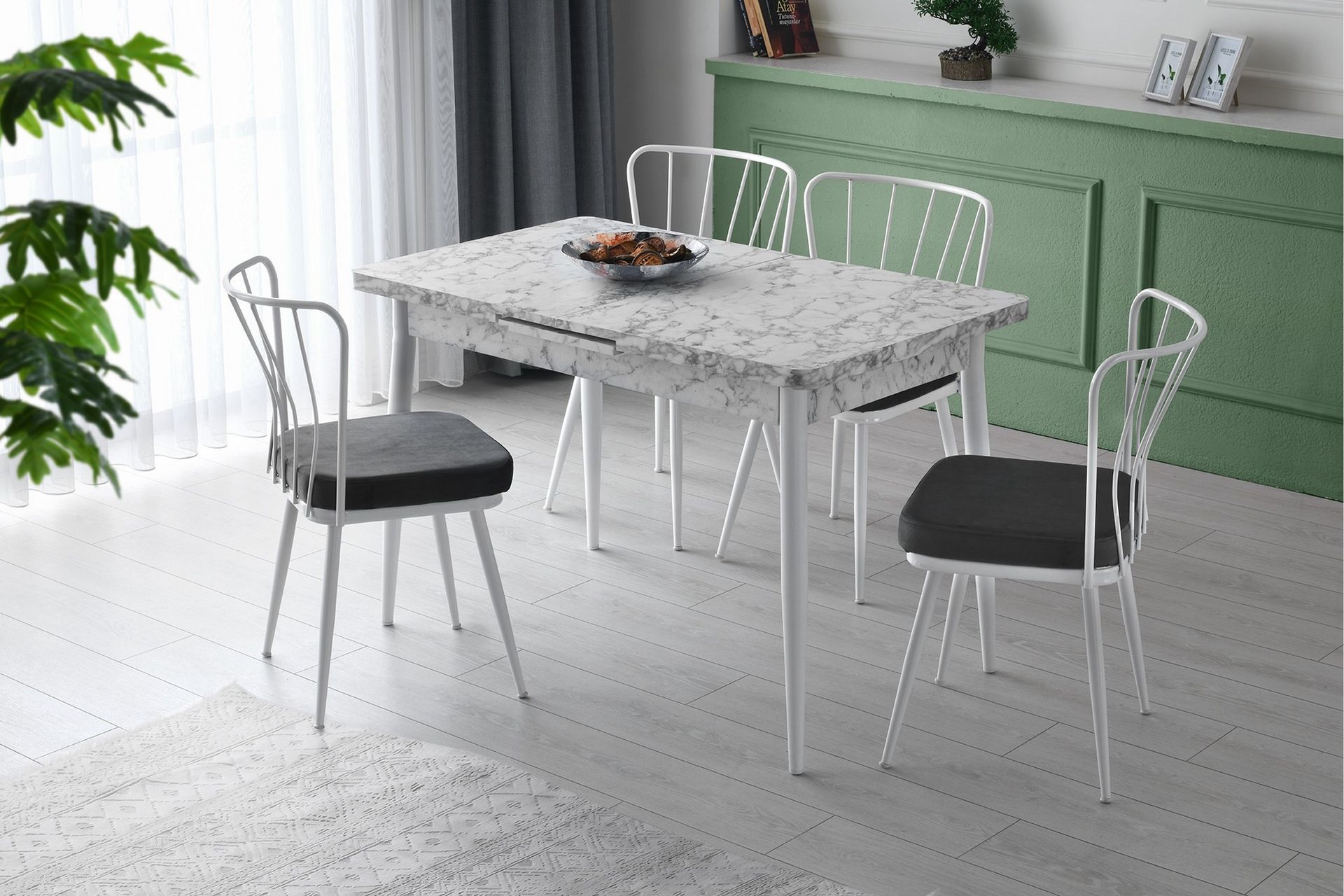 Saidie Spisebord 120 cm - Flerfarvet - Møbler - Borde - Spisebord og køkkenbord