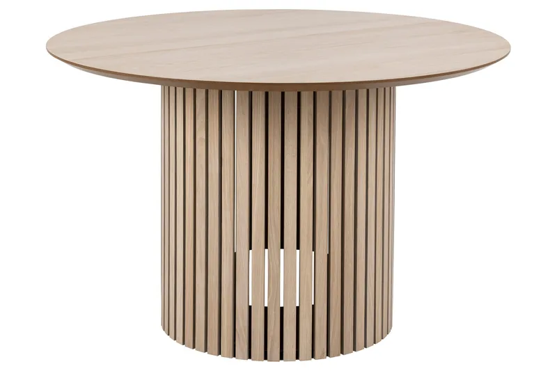 Sakie Spisebord 120 cm Rund, Hvid