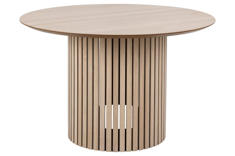 Sakie Spisebord 120 cm Rund, Hvid