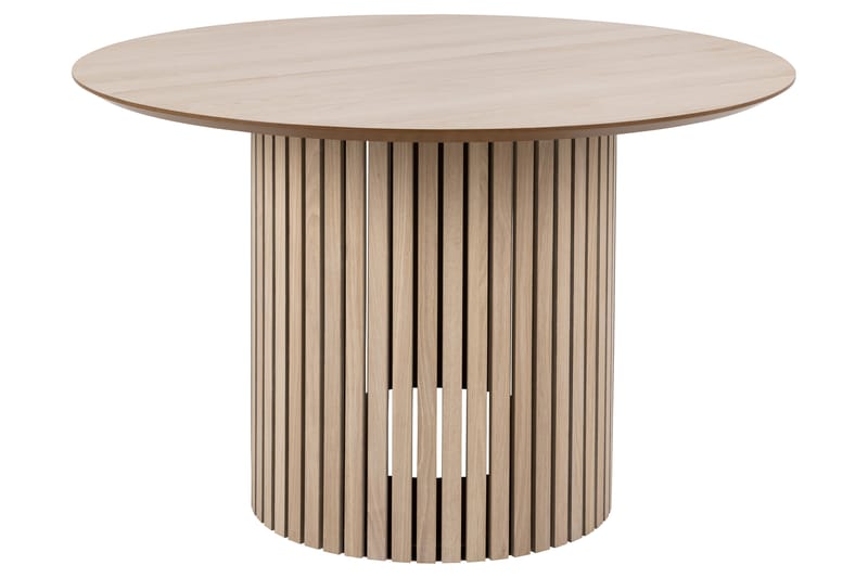 Sakie Spisebord 120 cm Rund - Hvid - Møbler - Borde - Spisebord og køkkenbord