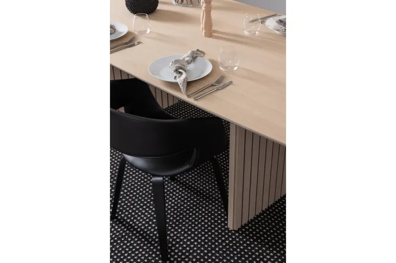 Saku Spisebord 220x105 cm - Hvid - Møbler - Borde - Spisebord og køkkenbord