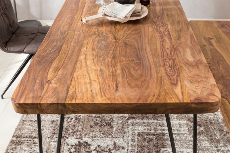 Samhita Spisebord 120 cm - Træ / natur - Møbler - Borde - Spisebord og køkkenbord