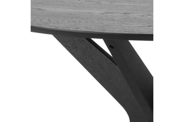 Sanae Spisebord 105 cm Rund - Sort - Møbler - Borde - Spisebord og køkkenbord