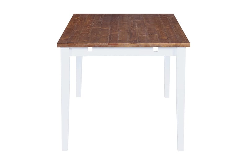 Sandavagur Udtrækkeligt spisebord 90 cm - Natur / hvid - Spisebord og køkkenbord