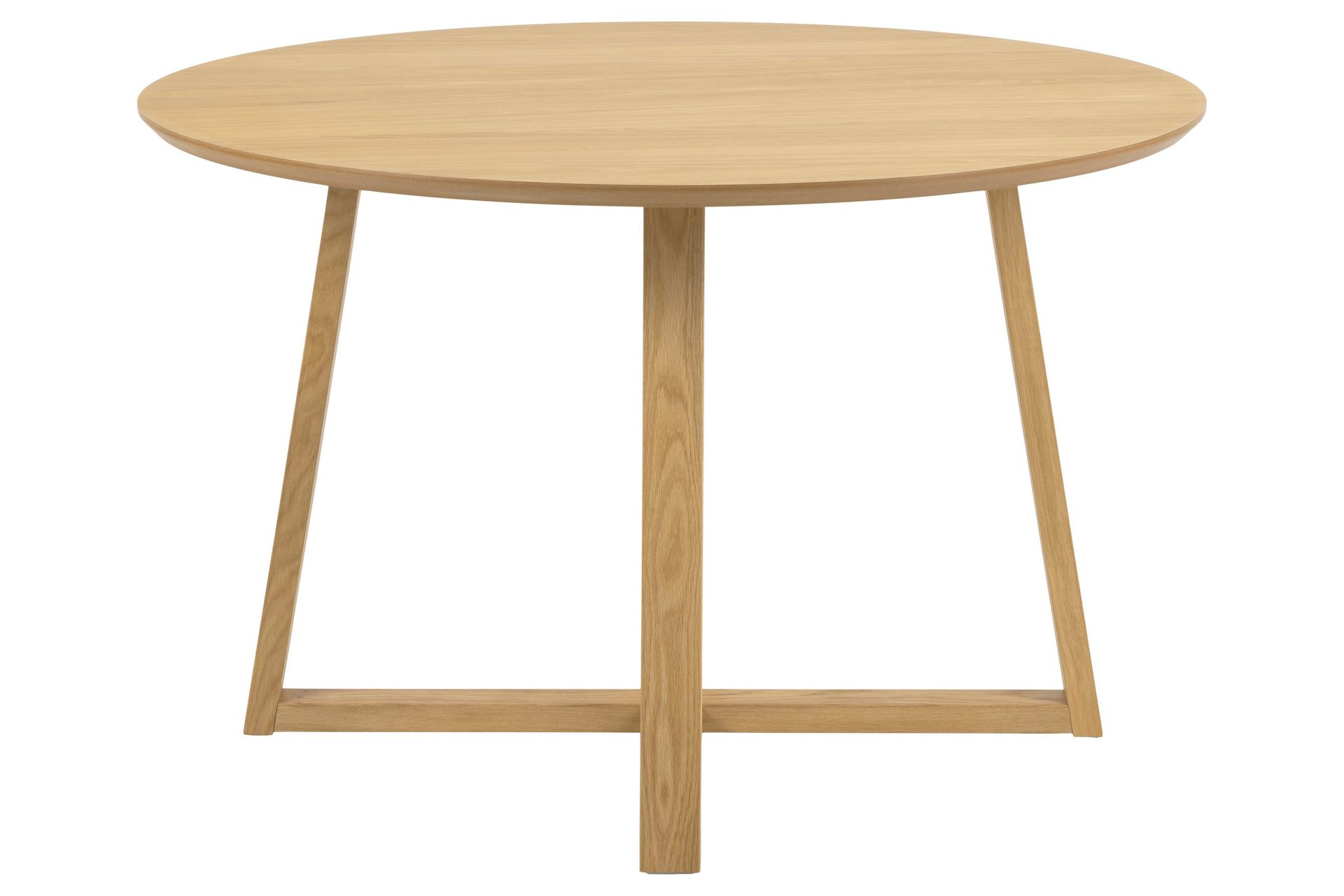 Saneha Spisebord 120 cm Rund - Natur - Møbler - Borde - Spisebord og køkkenbord