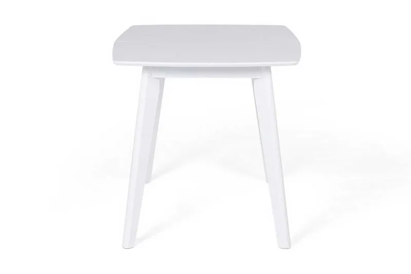Sanford Udtrækkeligt Rektangulært Spisebord 120–160 cm i Træ - Hvid - Møbler - Borde - Spisebord og køkkenbord
