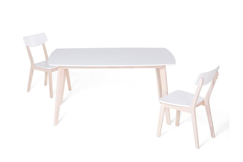 Santos Spisebord 150 cm - Hvid - Møbler - Borde - Spisebord og køkkenbord