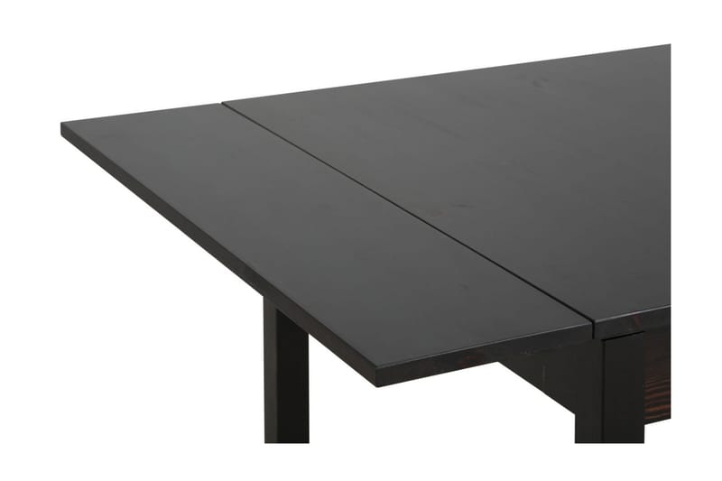 Scapa forlængeligt spisebord 80-120 cm - sort - Møbler - Borde - Spisebord og køkkenbord