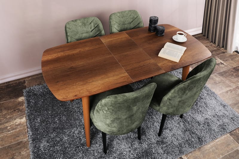 Semara Spisebord 130x75x130 cm - Brun - Møbler - Borde - Spisebord og køkkenbord