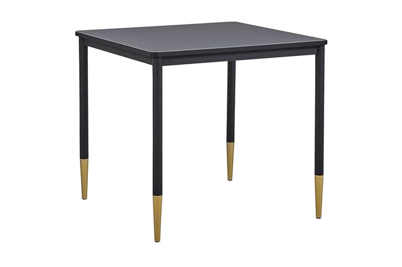 Shalford Spisebord 80 cm - Sort/Guld - Møbler - Borde - Spisebord og køkkenbord