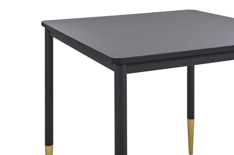 Shalford Spisebord 80 cm - Sort/Guld - Møbler - Borde - Spisebord og køkkenbord
