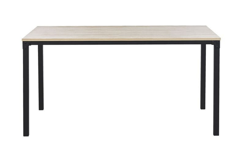 Shiro Spisebord 150 cm - Lyst Træ/Sort - Spisebord og køkkenbord