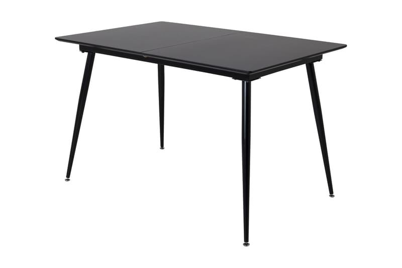 Silar Spisebord 120 cm Udvideligt - Sort - Møbler - Borde - Spisebord og køkkenbord