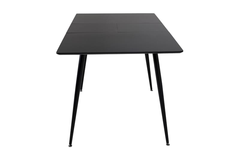 Silar Spisebord 120 cm Udvideligt - Sort - Møbler - Borde - Spisebord og køkkenbord