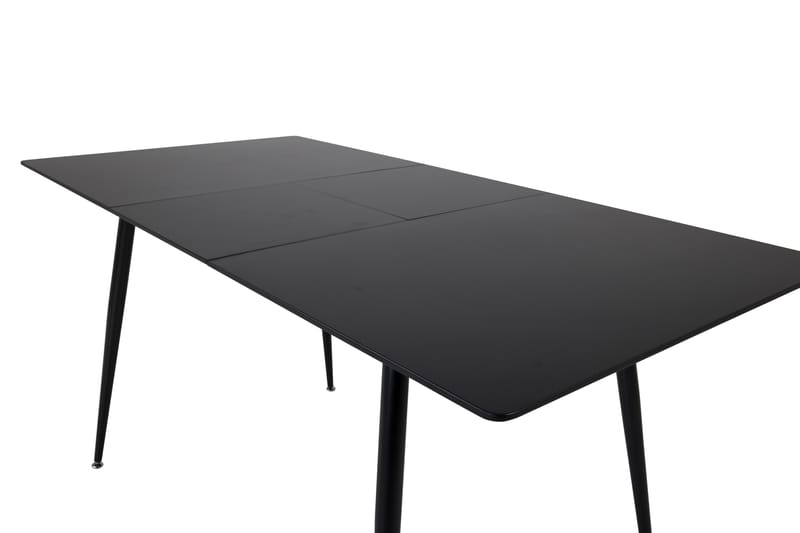 Silar Spisebord 120 cm Udvideligt - Sort - Møbler - Borde - Spisebord og køkkenbord